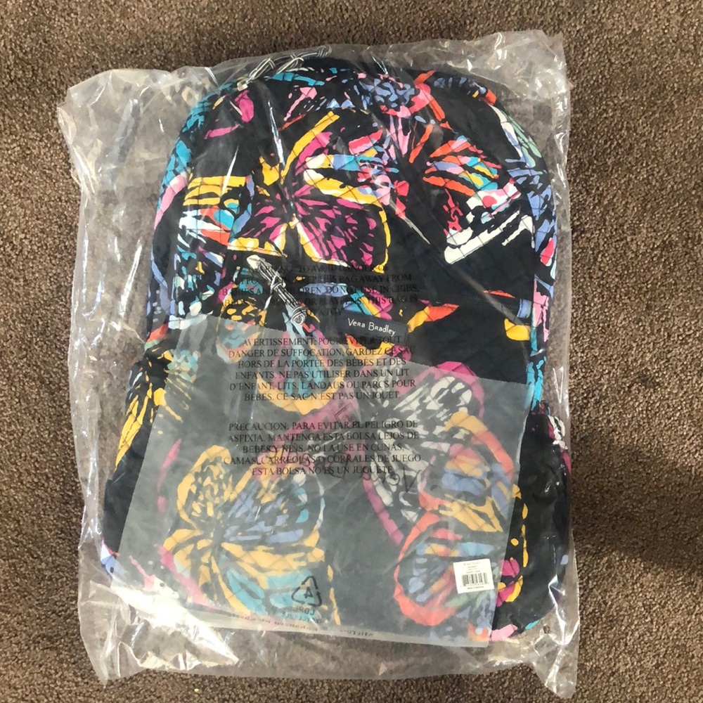 Vera Bradley butterfly flutter backpack